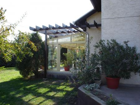 Terasz feletti pergola